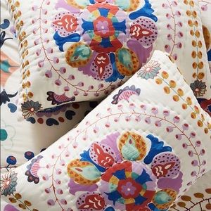 NWOT Anthropologie Delissa Shams - Set of 2